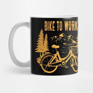 Bike to Work Day Mug